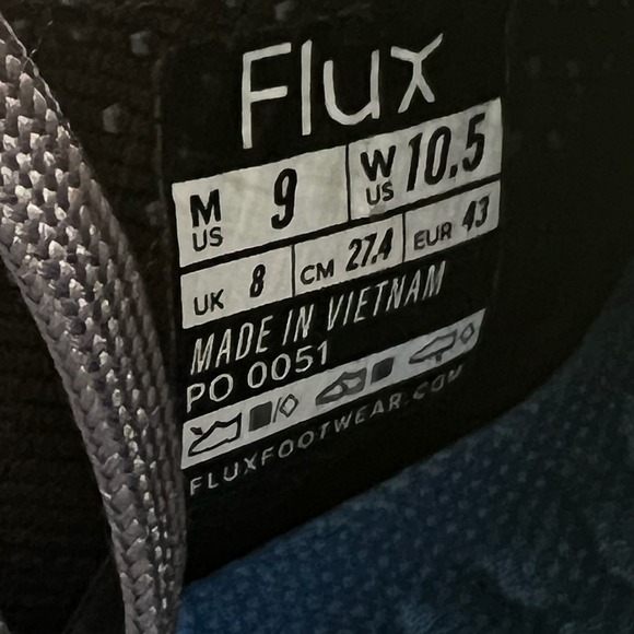 Flux Adapt Runner Men\'s Size 9 Shoes Gray Gum Low Top Sneakers Athletic main image 9